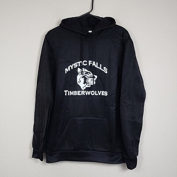 NWT Medium Glow-In-The-Dark TVD The Vampire Diaries Hoodie - Picture 2 of 5